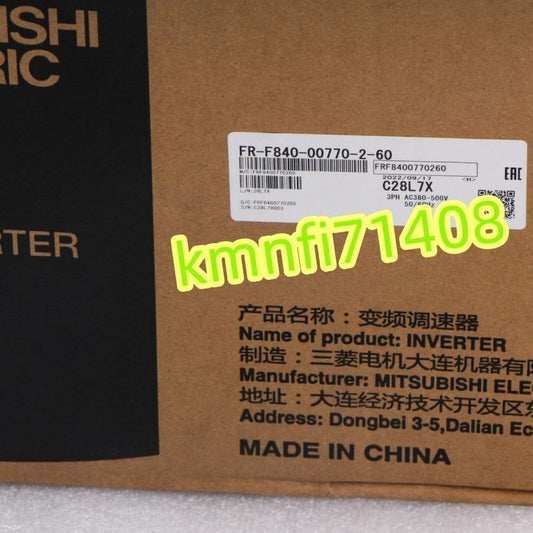 Mitsubishi Electric FR-F840-00770-2-60 Inverter 37KW (open box) [h1243221813]