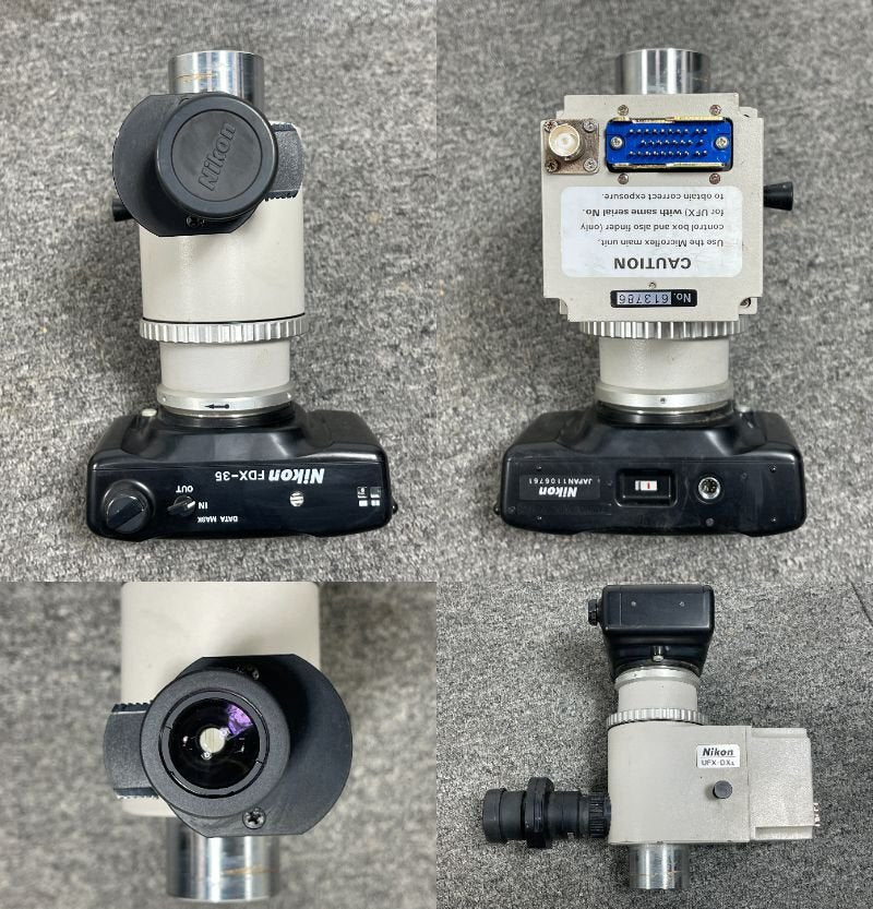 NIKON ECLIPSE TE300 Inverted Microscope with Power Supply and Lens Set [b1135897659]