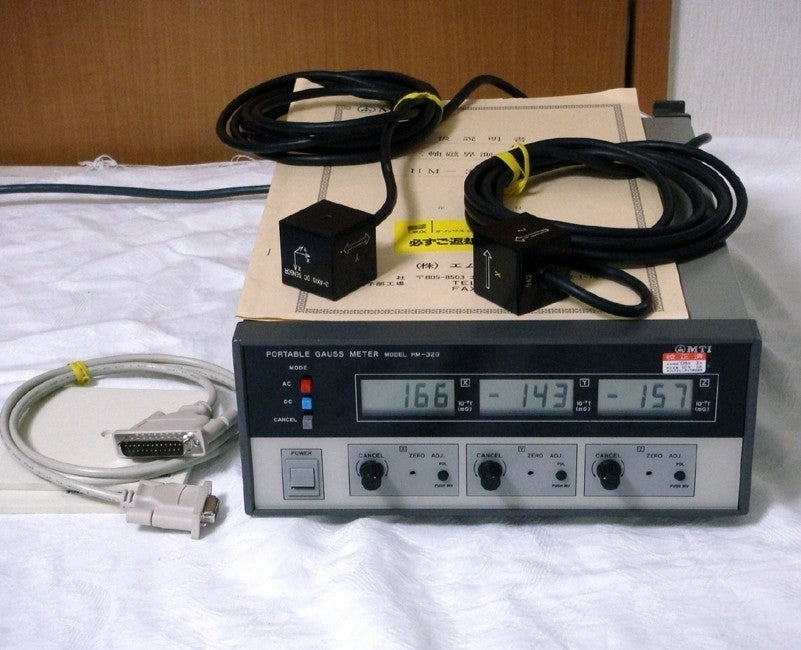 MTI HM-320 Triaxial Magnetic Field Measuring Device [b1048610126]