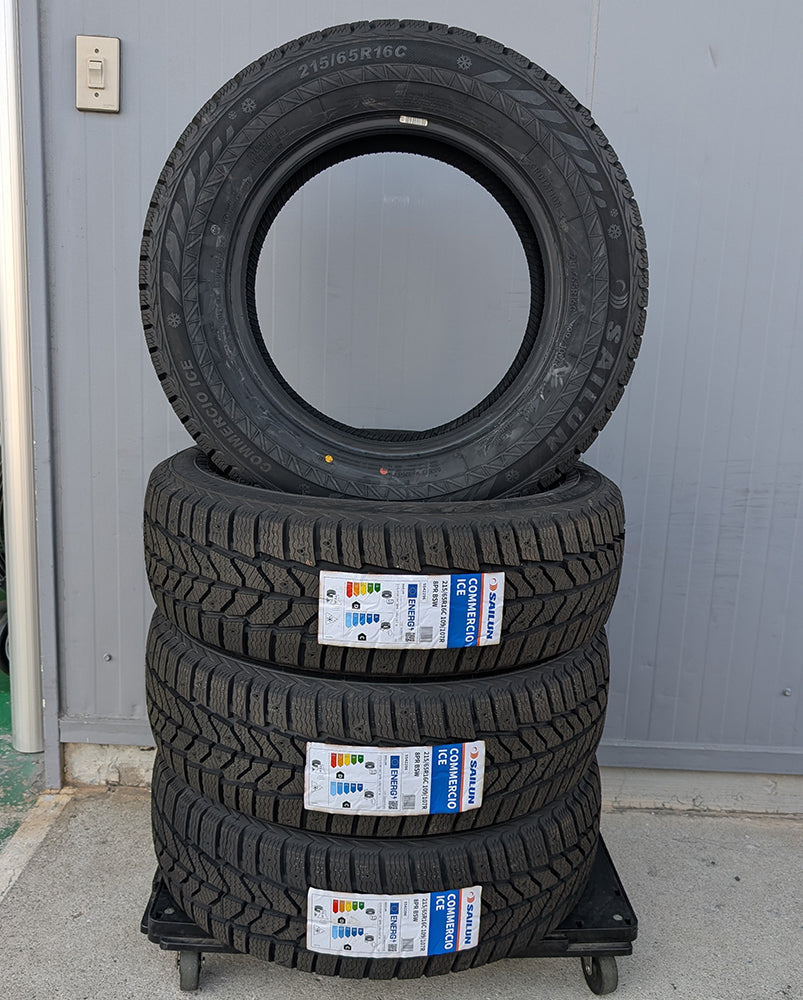 2024 Vehicle Inspection Compatible Hiace Studless Tire Wheel 16 Inch Zero Break Force SAILUN 215/65R16 [p1205496888]