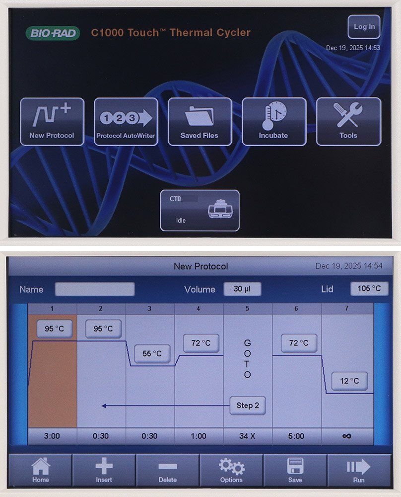 BIO RAD C1000 Touch Thermal Cycler [e1214021009]