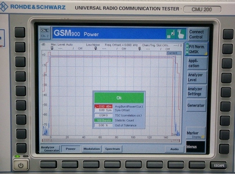 Rohde & Schwarz CMU200 Universal Radio Communication Tester 2.7GHz [d1062015846]