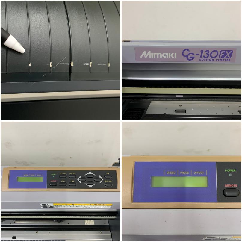 Mimaki CG-130FX Roll Cutting Plotter 100V Width 182.5cm (for parts or not working) [1199015024]