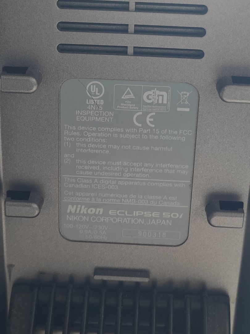 Nikon ECLIPSE 50i Microscope with Eyepiece [n1219697421]