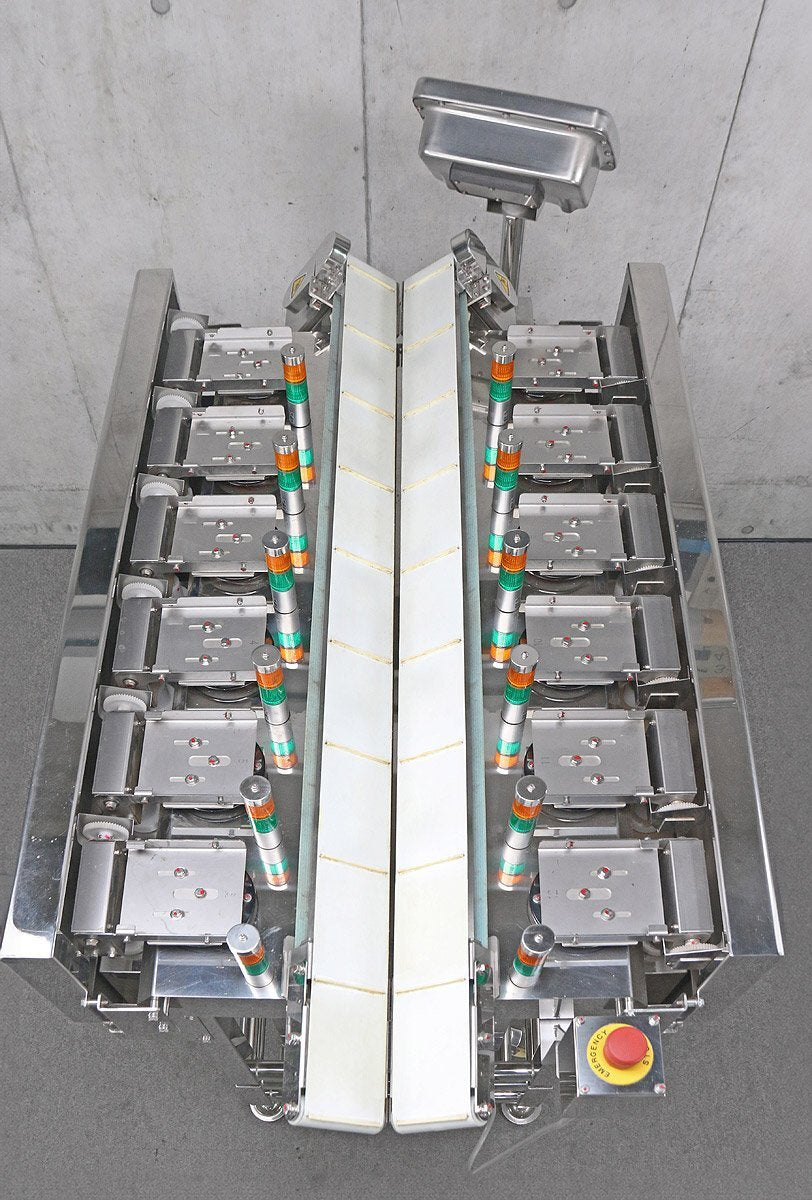 Yamato TSDW-205WV Tabletop Dataway with Automatic Discharge Mechanism V-Shaped Conveyor [w1211152058]