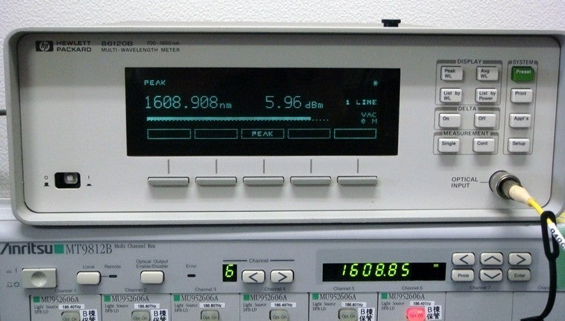 ANRITSU MU952606A DFB-LD Light Source 1604-1608nm +10dBm [o1048622818]