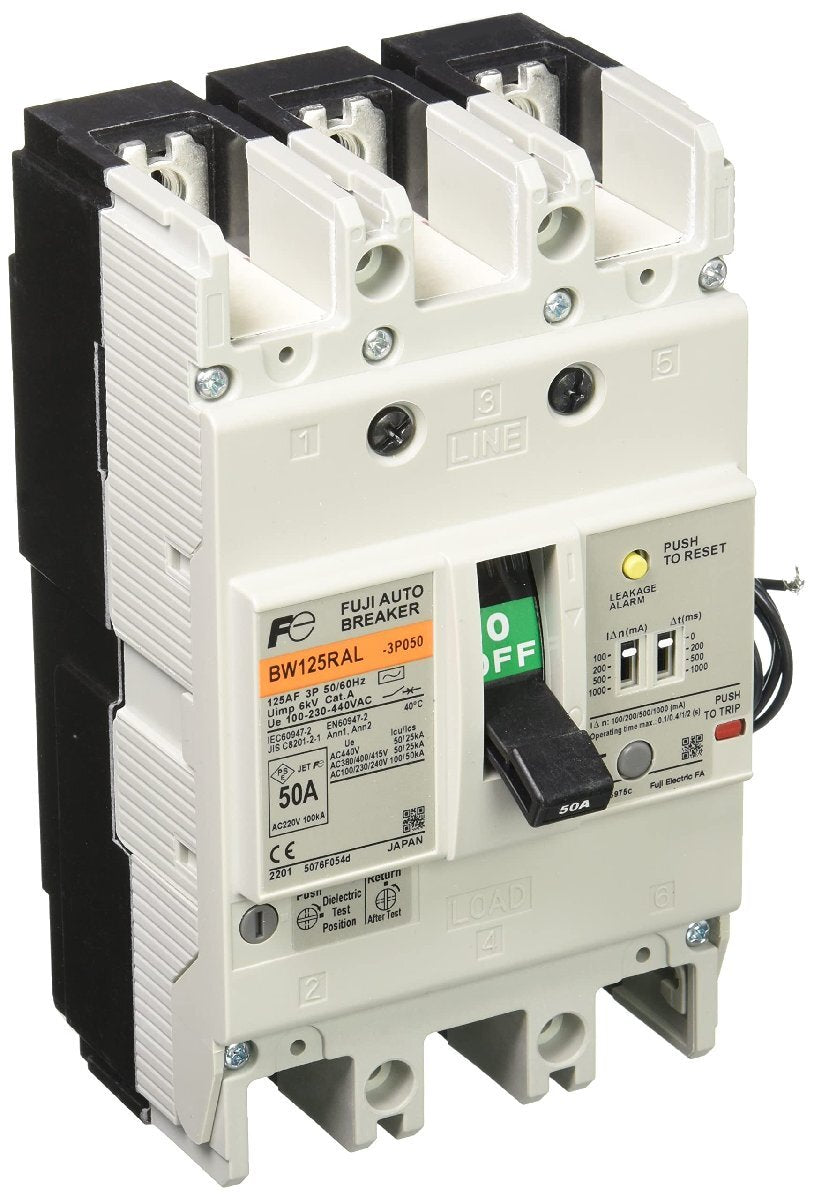 RAL BW125RAL-3P050K Breaker BW Series G-TWIN Fuji Electric Equipment Control [u1198969470]