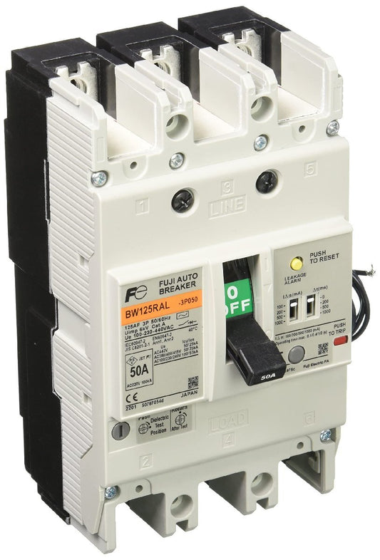 RAL BW125RAL-3P050K Breaker BW Series G-TWIN Fuji Electric Equipment Control [u1198969470]