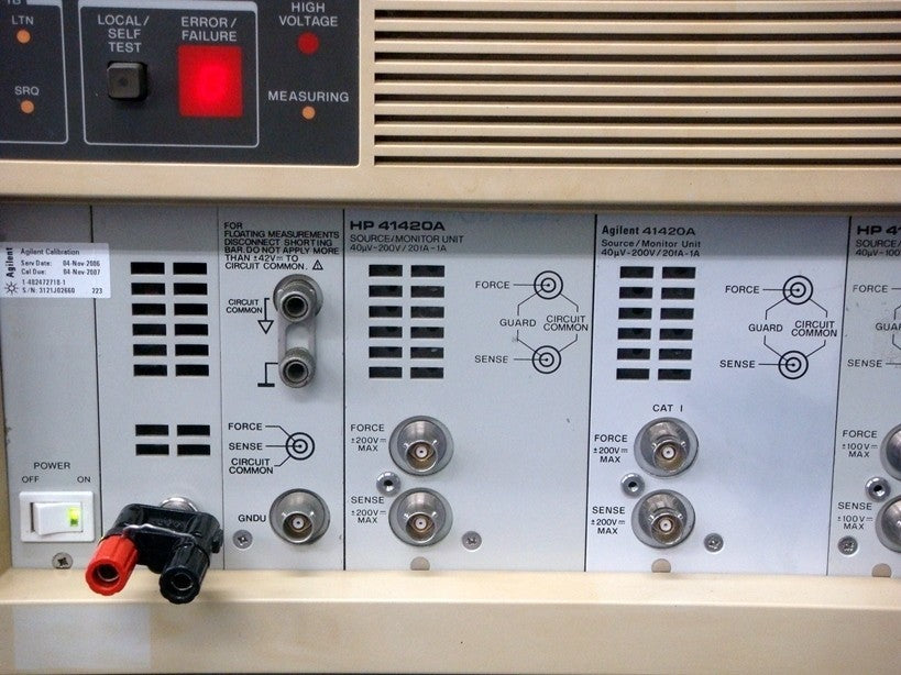 HP 41420A Source Measure Unit 200V 1A [q356920632]