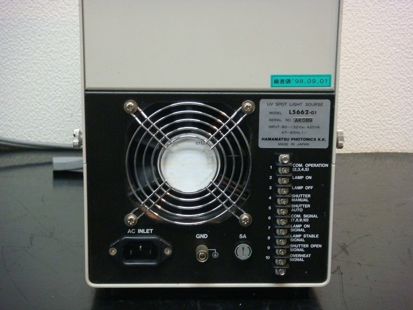 Hamamatsu L5662-01 UV Spot Light Source [t1048614851]
