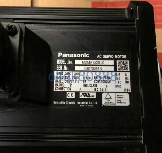 Panasonic MDMA152S1C Servo Motor [l1100737686]