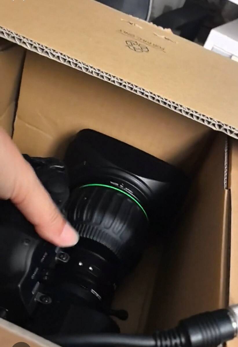 Canon CJ18ex7.6B IASE 4K Broadcast Portable Zoom Lens [l1238777926]