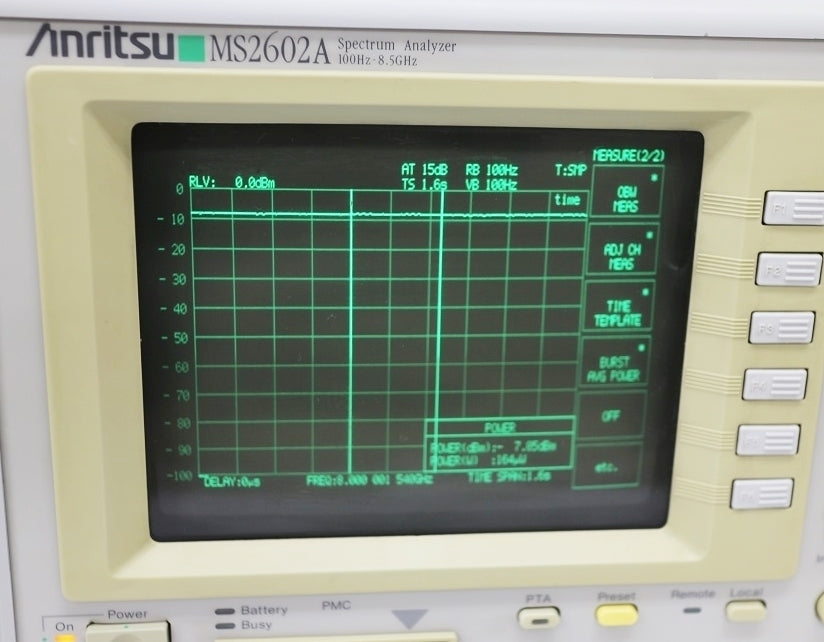 Anritsu MS2602A Spectrum Analyzer 8GHz [l1054907935]