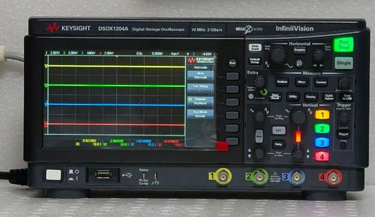 Keysight DSOX1204A 70M 4ch Oscilloscope with 4 Probes (2 New) 7 Probes Total [z683514036]