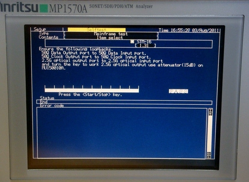 Anritsu MU150010A 2.5G Unit [c1049670153]