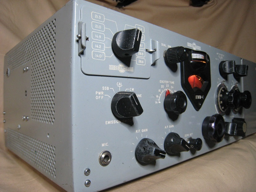 Collins KWM-1 Transceiver & 516F-1 Power Supply [w1197766186]