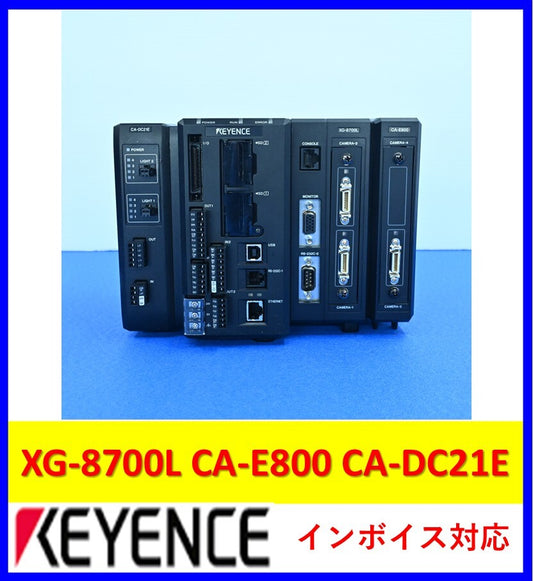 Keyence XG-8700L CA-E800 CA-DC21E Ver.5.5 Lab Equipment [x1222717565]