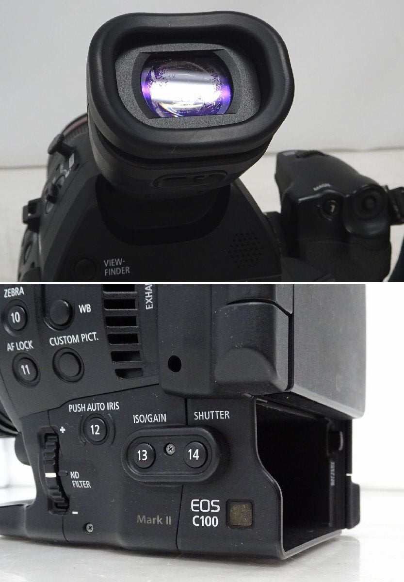 Canon EOS C100 Mark II Digital Cinema Camera with EF 24-105L IS II USM Lens [w1194720079]