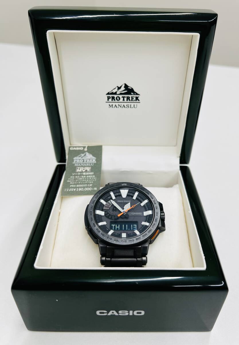 CASIO PRO TREK MANASLU PRX-8000YT-1JF Watch [r1207682651]