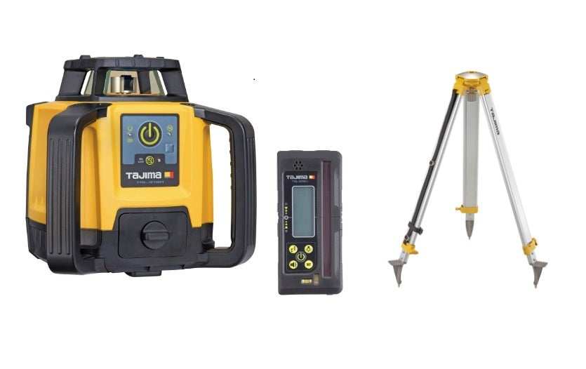 Tajima TRL-315HD Rotating Laser with Digital Receiver TRL-DRCV and Tripod [h1217837692]