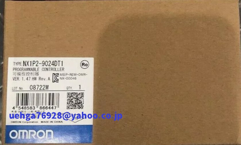 Omron NX1P2-9024DT1 PLC CPU Unit [q1208704439]
