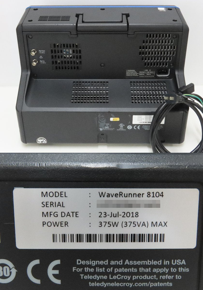 Teledyne LeCroy WaveRunner 8104 Oscilloscope Touchscreen Display [t1225492392]