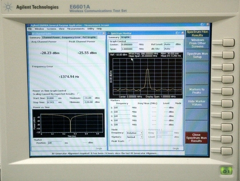 Agilent E6601A Radio Communication Tester [j1051268973]