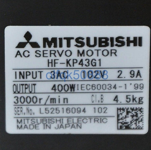Mitsubishi HF-KP43G1 Servo Motor [o1100729878]