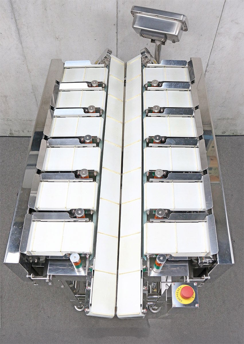 Yamato TSDW-205WV Tabletop Dataway with Automatic Discharge Mechanism V-Shaped Conveyor [w1211152058]