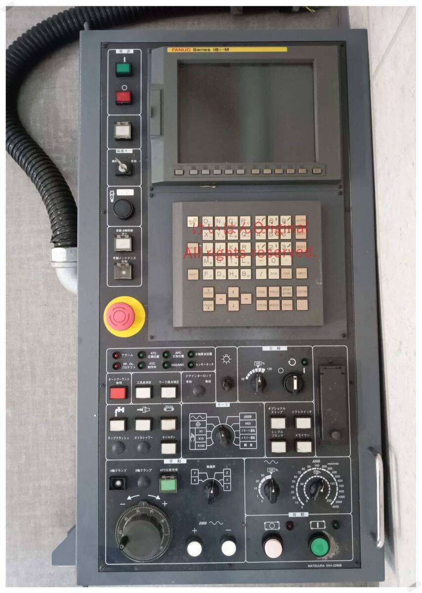 FANUC Series 18i-M Matsuura EX4-2296B [u1144988202]