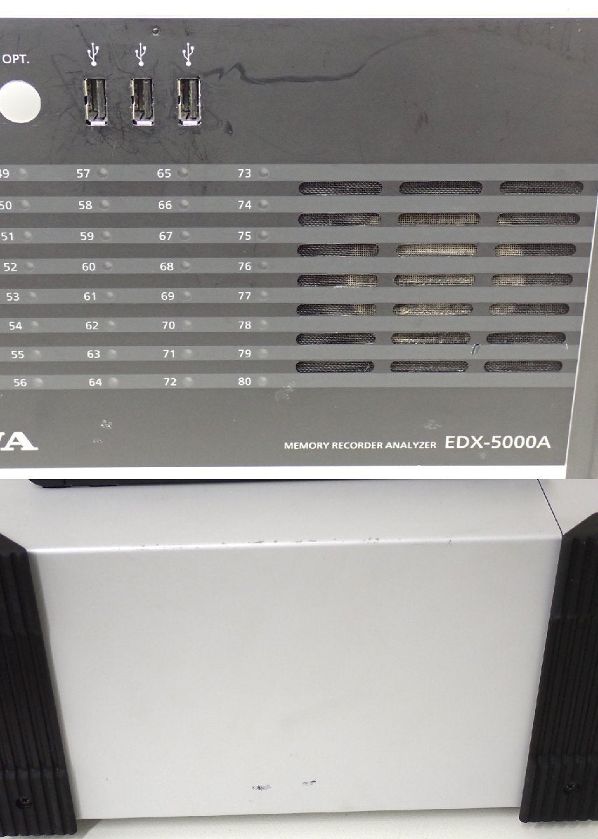 KYOWA EDX-5000A-80-S MEMORY RECORDER ANALYZER [l1218145325]