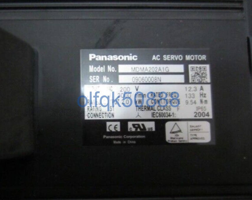 PANASONIC MDMA202A1G Servo Motor [t1100854976]