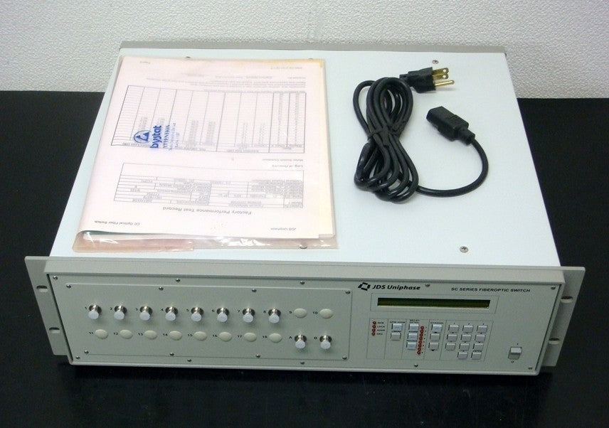 JDS Fitel SC0208 2x8 Optical Switch [q1048617610]