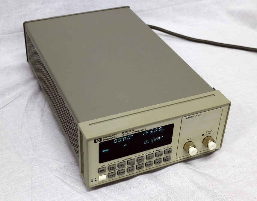 HP 8156A Optical Attenuator 1250-1650nm 60dB [r1048625314]