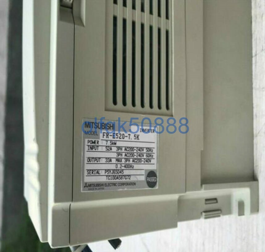 MITSUBISHI FR-E520-7.5K Inverter [k1100763302]