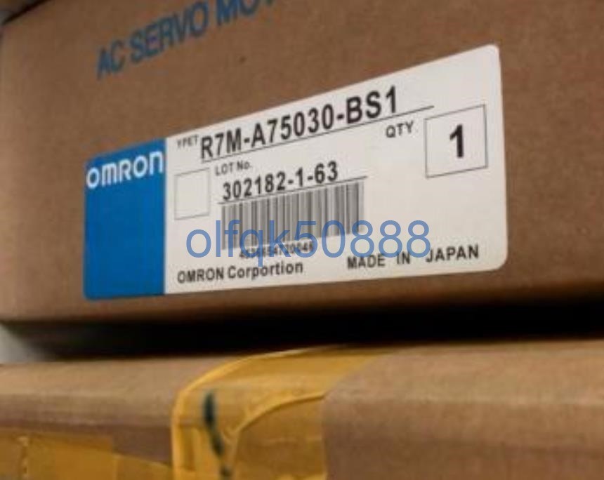 OMRON R7M-A75030-BS1 Servo Motor [b1100756172]