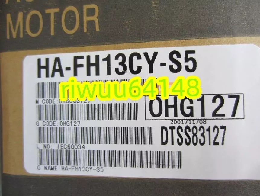 MITSUBISHI HA-FH13CY-S5 Servo Motor [1169177522]