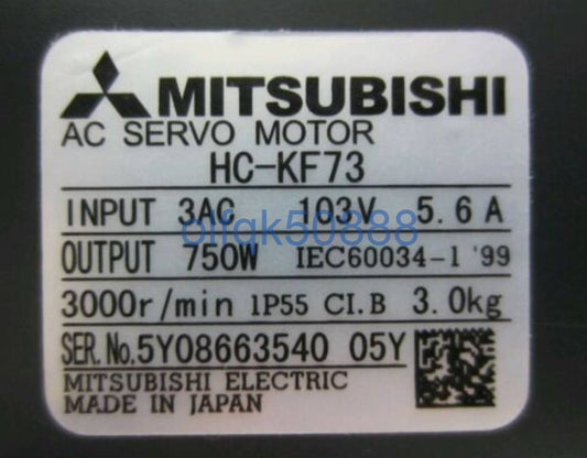 Mitsubishi HC-KF73 Servo Motor [1100748149]