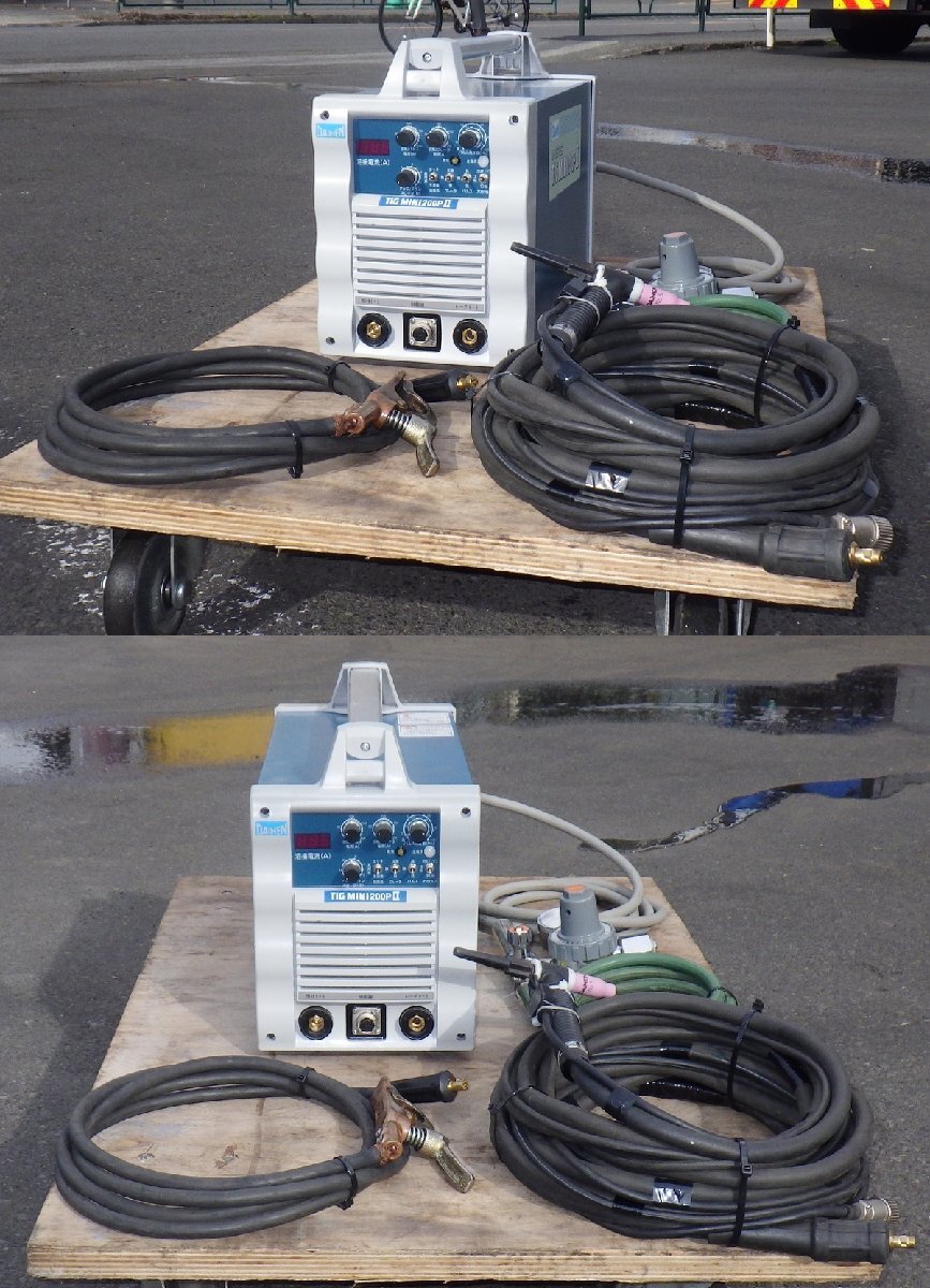 Daihen VRTPM-202 TIG Welder with Torch, Ground, Gas Regulator [s1207435963]