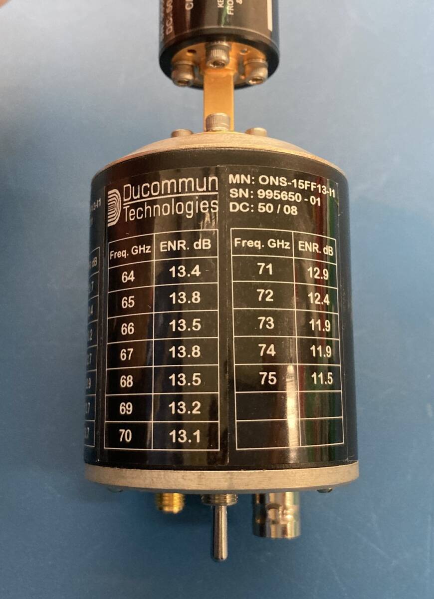 Ducommun ONS-15FF13-11 RF Filter and Amplifier Chain with Noise Source [b1231242752]