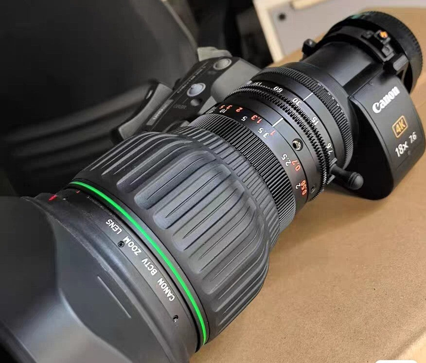 Canon CJ18ex7.6B IASE 4K Broadcast Portable Zoom Lens [l1238777926]