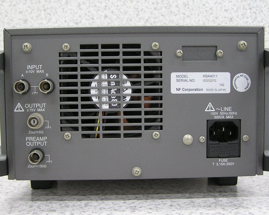 NF HSA4011 Bipolar Power Supply DC-1MHz 50VA Amplifier [c1198777208]
