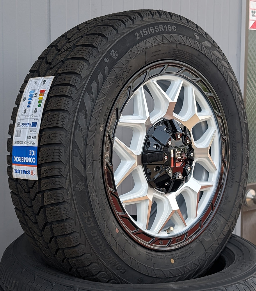 2024 Vehicle Inspection Compliant Studless 200 Series Hiace InFerno Siren 215/65R16 16 Inch [x1205488624]