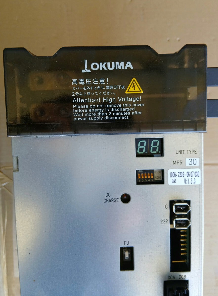 OKUMA MPS 30 Servopack Unit 1006-2202-0607 [1215585115]
