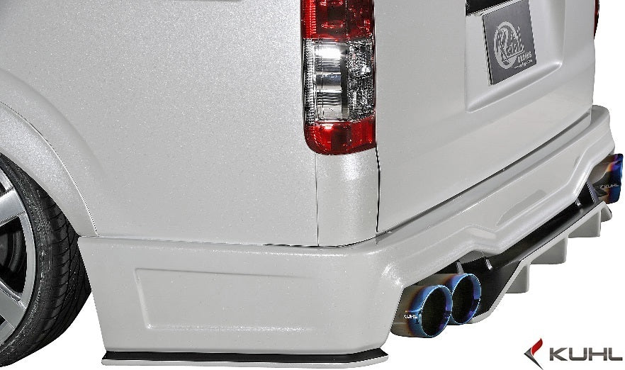 M's 200 Hiace Type 4 Kuhl Racing Ver4 200W-GT Rear Bumper [s1073478755]