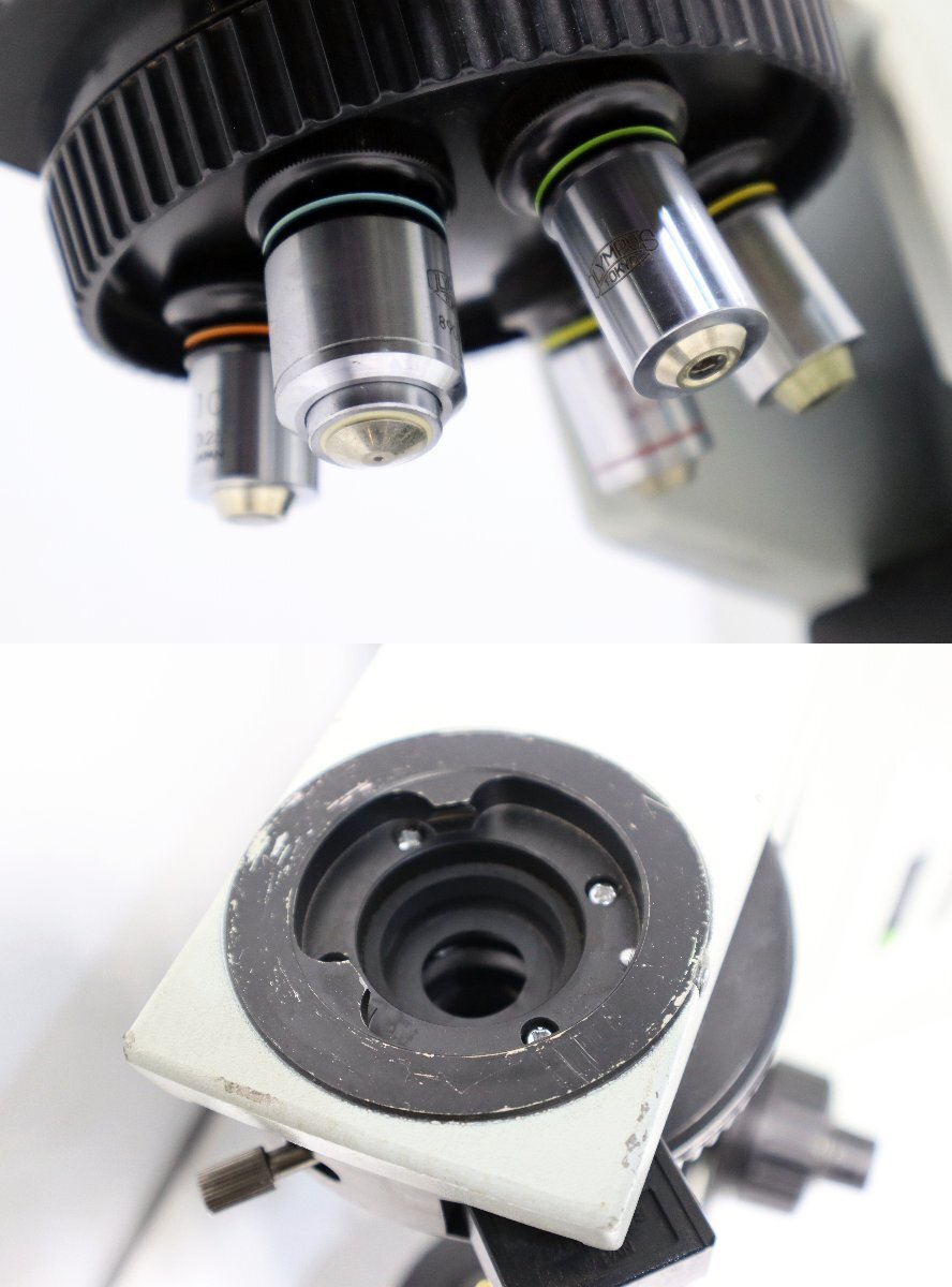 Olympus BX50F4 Microscope with BH2-RFL-T3 HI 100 1.30 40 0.65 20 0.40 CPL20 0.40 10 0.25 [r1218173846]