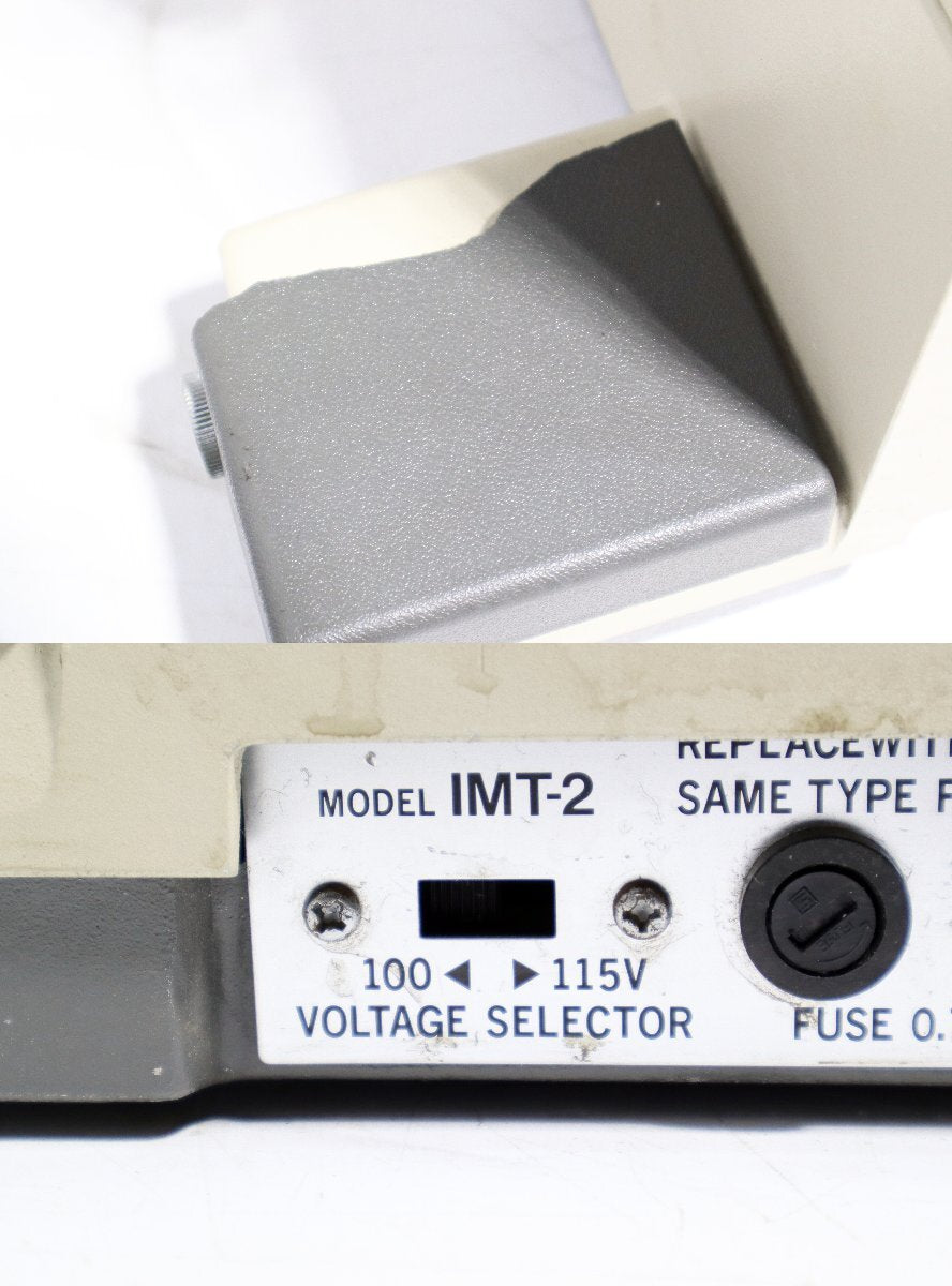 Olympus IMT-2 Microscope with CDPlan 20PL 0.40, 10PL 0.30, SPlan 4PL 0.13, WHK 10×/20L [m1218178994]