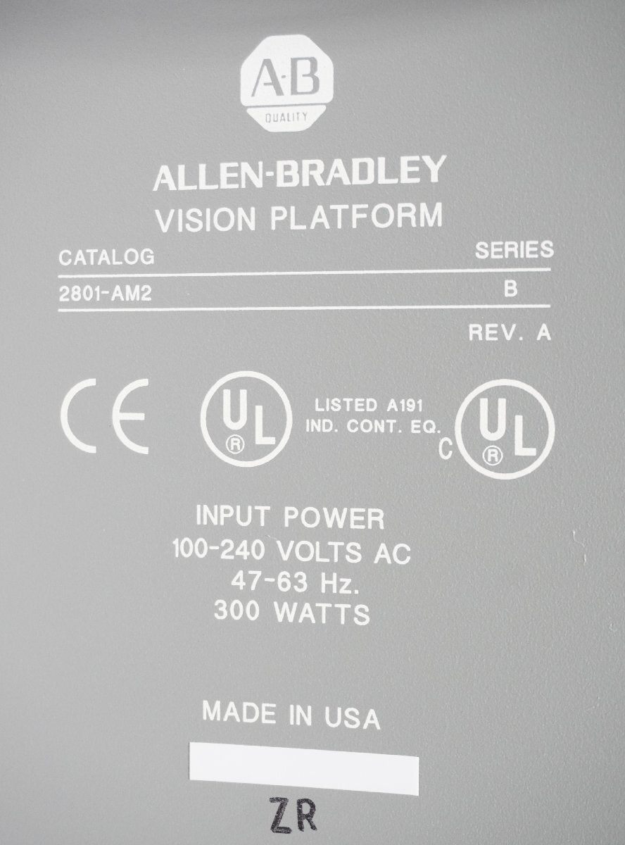 Allen-Bradley 2801-AM2 Vision Platform 5370-CVIM2AC Vision Processor Module 100V [m1221486678]