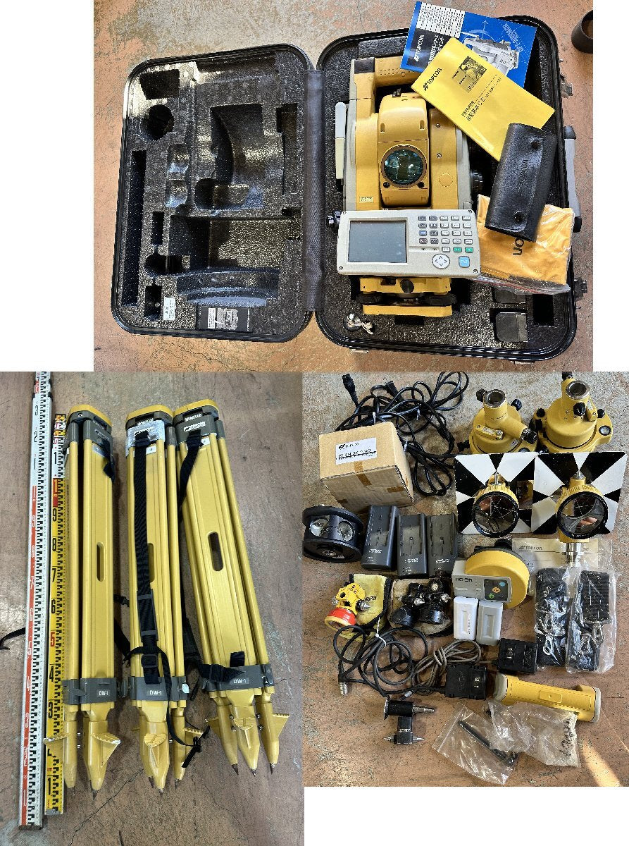 Topcon GPT-9000ACR Auto Collimation Pulse Total Station with DW-1 RC-3R [e1171533148]