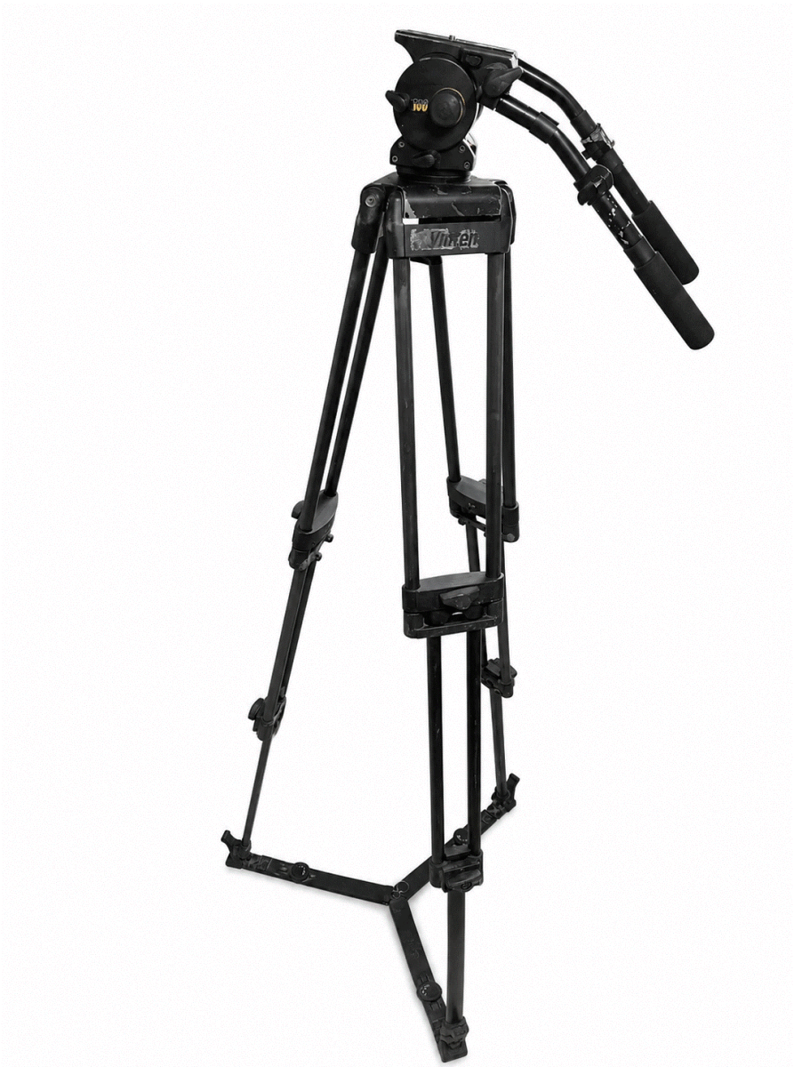 Vinten Vision100 Tripod Head Black with Carbon 3-Stage Legs and Ground Spreader 1 Unit [q1242948808]